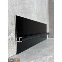 30mm Black Reversible Skirting Board for Developers in the UAE